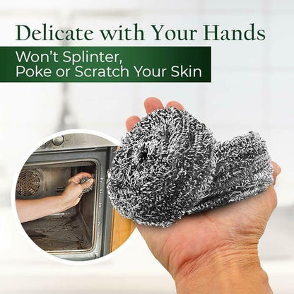 Stanley Home Products Degreaser Concentrate (32 fl. oz.) with Stainless Steel Kitchen & Kettle Cleaner Sponges – Removes Grease & Grime