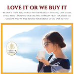 Load image into Gallery viewer, Organic Hibiscus Sabdariffa Tea Pods with Peach, Mango, &amp; Passionfruit - Naturally Decaf Tea - Hawaiian Fruit Tea by Teavity (24 Tea Pods)