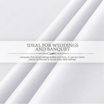 Load image into Gallery viewer, 10 Pack Tablecloth Party, 60 x 102 Inch Polyester Rectangle Table Cloth, Wrinkle Resistant Washable Table Cover for Dining Table, Buffet Parties and Camping