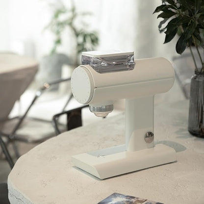 TIMEMORE Sculptor 078 Turbo Burr Coffee Bean Grinder, Electric Grinder with Stepless Coarseness Adjustment, Only Suitable for Pour over - White