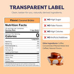 Load image into Gallery viewer, Coffee Concentrate - Limited Release Flavors - Cold Brew Coffee, Perfect for Hot or Iced Instant Coffees, Hot Drinks, Cold Brew Concentrate, 35 Servings - Caramel Brulee