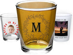 Load image into Gallery viewer, Personalized Shot Glasses Clear with Your Photo Text, Custom Frosted Shot Glasses 1.5oz Bar Accessories Gifts for Tequila, Vodka, or Whiskey Lovers Birthday Christmas Wedding Gifts