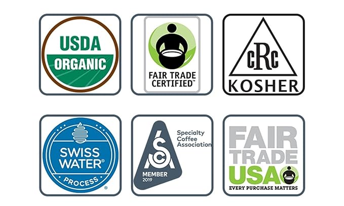 COLD BREW JO DECAF: 12 oz. Coarse Ground USDA Organic Decaf Coffee, Dark French Roast, Swiss Water Process, Soft Velvety Texture, Low Acidity, Fair Trade Certified, Gluten Free, Non-GMO, Chemical Free