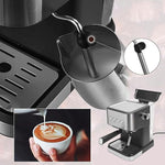 Load image into Gallery viewer, 1.5L 1050W Semi Automatic Compact Coffee Machine with Milk Frothing System,20Bar High Pressure,Semi Automatic Vintage Espresso Machine,for Espresso Latte Cappuccino