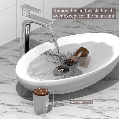 Mulli Upgrade Portable Burr Coffee Grinder,Electric Cafe bean Grind, Adjustable Burr Mill with 5 Precise Grind Setting for Drip/Espresso/French Presses