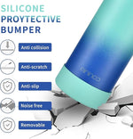 Load image into Gallery viewer, mininoo Insulated Stainless Steel Water Bottle with Straw and Lid for Sports, 24 oz, Pacific Dream