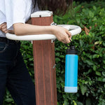 Load image into Gallery viewer, koodee Water Bottle for Kids-16 oz Stainless Steel Vacuum Insulated Sports Water Bottle for Black to School, Reuasble Metal Wide Mouth Water Flask for Girls Boys- BPA Free (Sky Blue)