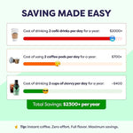 Load image into Gallery viewer, Coffee Concentrate - Limited Release Flavors - Cold Brew Coffee, Perfect for Hot or Iced Instant Coffees, Hot Drinks, Cold Brew Concentrate, 35 Servings - Mint Chocolate Chip