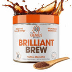 Load image into Gallery viewer, The Genius Brand Genius Brilliant Brew - Natural Coffee Substitute for Clear Thinking, Energy &amp; Immune Support - No Crash or Jitters - Powered by Nootropics - Non-GMO - 30 Servings - Sweet Cocoa