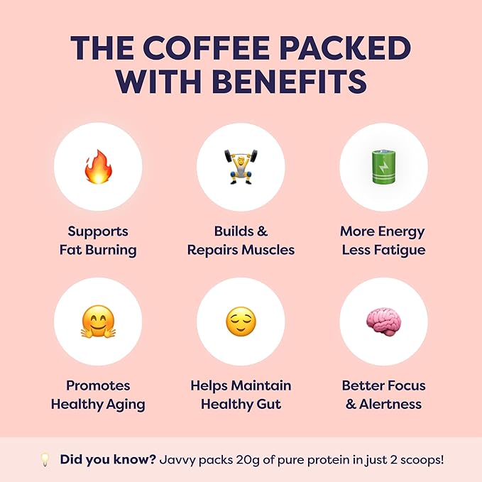 Hazelnut Protein Iced Coffee - Premium Whey Protein & Instant Iced Coffees - 100% Natural Cold Brew - Zero Artificial Flavors & Sweeteners, 80 mg Caffeine Per Serving, No Added Sugar, 20 Servings