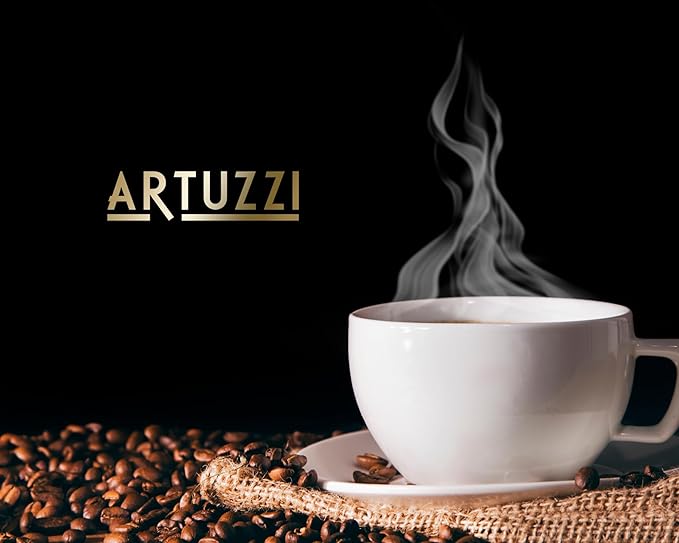 Artuzzi 120ct Espresso Pods I Compatible With Nespresso I Espresso Roma I Aluminum & Recyclable Coffee Pods I Italian Dark Roast
