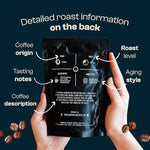 Load image into Gallery viewer, Bourbon Barrel Aged Coffee Ground Set, Single Origin Sumatra Whiskey, Ethiopian Rye, Rwanda Rum Roasted Coffee Beans (Ground, 4 Ounce (Pack of 3))