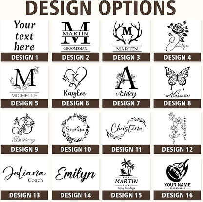 Personalized 40 oz Tumbler with Handle and Straw, Custom Tumbler with Engraved Name, Stainless Steel Travel Coffee Mug Cup, Personalized Gifts For Women Men Birthday Anniversary Christmas