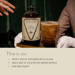 Load image into Gallery viewer, Explorer Cold Brew Organic Liquid Coffee Concentrate, Seeker Low Caffeine, Drink Iced or Hot, 32 fl oz, Makes 20+ Cups