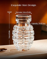 Load image into Gallery viewer, Kollea Grenade Shaped Shot Glasses, Shot Cups with Heavy Base for Whiskey, Tequila, Vodka, Liquors, Set Of 6, 2.37 oz, 21st Birthday Gifts for Men Dad, Military Cave Decor, Bartender, Christmas