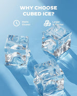 Load image into Gallery viewer, Silonn Ice Makers Countertop, 44lbs Per Day, 2 Ways to Add Water, Auto Self-Cleaning, Stainless Steel Ice Machine for Home Office Bar Party