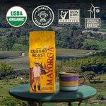 Load image into Gallery viewer, Mayorga Organic Coffee 2lb Cafe Cubano Roast - Dark Roast Whole Bean Specialty Grade Coffee, 100% Arabica, Slow Roasted, Bold and Smooth Flavor with Low Acidity - USDA Organic, Non-GMO, Kosher