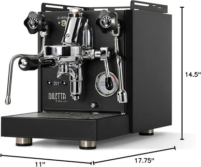 Diletta Bello+ Espresso Machine (Black)