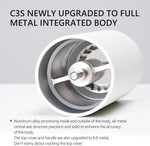 Load image into Gallery viewer, TIMEMORE Chestnut C3S Manual Coffee Grinder with CNC Stainless Steel Conical Burr Capacity 25g, Internal Adjustable Setting, Double Bearing Positioning for Travel, Camping, White