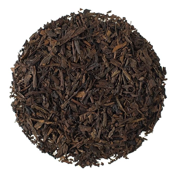 Organic Positively Tea Company, Hojicha, Green Tea, Loose Leaf, 16 Ounce