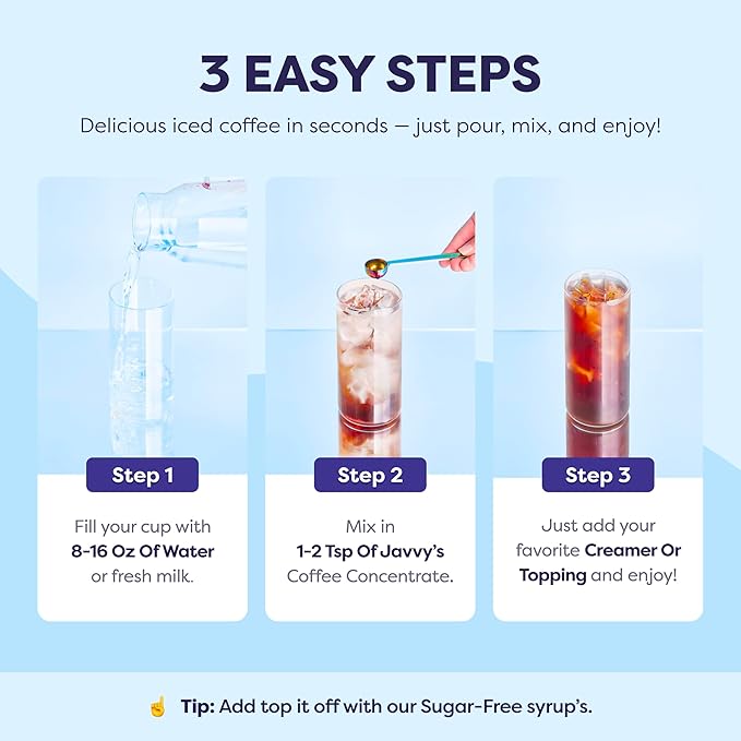 Coffee Concentrate - Cold Brew Coffee, Perfect for Hot or Iced Instant Coffees, Hot Drinks, Cold Brew Concentrate, 35 Servings - French Vanilla