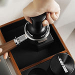 Load image into Gallery viewer, MHW-3BOMBER 49mm Espresso Tamper Tool, 2 Spring Loaded Coffee Tamper, Auto-Leveling Tamper Without Tilting,49.7mm Ripple Tamper, T7117T