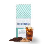 Load image into Gallery viewer, Cold Brew Organic Coarse Ground Flavored Coffee, Hazelnut Flavor, Dark Roast, Colombian Supremo, Coarse Grind for Cold Brew &amp; French Press,1 LB
