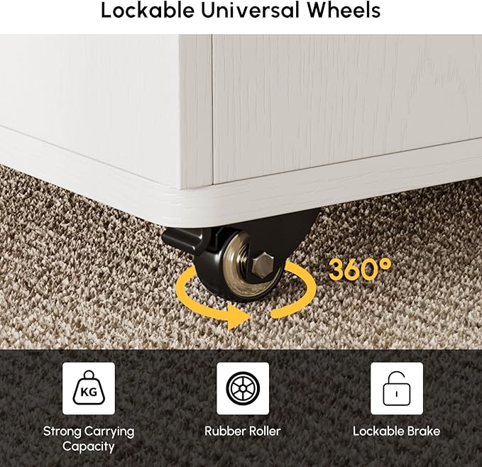 homary White Lift Top Coffee Table with Hidden Storage, 3 in 1 Multi-Function Modern Folding Center Table with 4 Stools and Casters