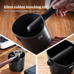 Load image into Gallery viewer, Bincoo Mini Coffee Knock Box 4.5 Inch - Espresso Accessories for Coffee Grounds Container - Multifunctional, Suitable for Home &amp; Bar(Black)