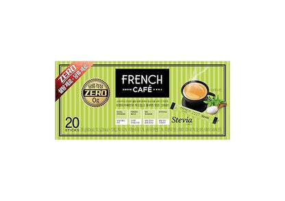 Namyang French Cafe Stevia Instant Coffee Mix (Zero Sugar) (20 Sticks)