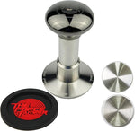 Load image into Gallery viewer, The Force Tamper Automatic Impact Coffee Tamper Adjustable Const Pressure and Autoleveling Extend Set New (Jelly-Black Mirror AL, 58.50mm)