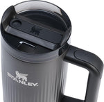 Load image into Gallery viewer, STANLEY Quencher H2.0 Tumbler with Handle and Straw 30 oz | Flowstate 3-Position Lid | Cup Holder Compatible for Travel | Insulated Stainless Steel Cup | BPA-Free | Fluted Black