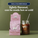 Load image into Gallery viewer, Chamberlain Coffee Fluffy Lamb Vanilla Cold Brew Singles with Notes of Vanilla &amp; Roasted Nuts - 10 Single Serve Cold Brew Sachets