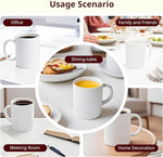 Load image into Gallery viewer, 11oz White Ceramic Sublimation Coffee Mug Blank White, Case of 108