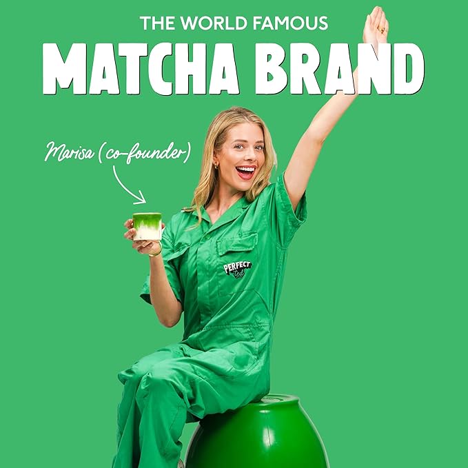 Perfect Ted Matcha | Summer Berry 75g | Ceremonial Grade Matcha Latte Powder | Japanese Matcha Tea Powder | Matcha Fuel (30 Servings)