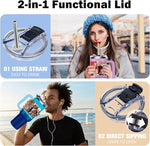 Load image into Gallery viewer, Personalized Tumbler with Pictures Text Name, Custom Double Wall Insulated Tumbler, Personalized Gifts for Women Men Friend, Christmas Gifts, 20oz Coffee Tumbler w/Lid (40 photo)