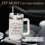 Load image into Gallery viewer, SANDJEST Retirement Tumbler 40oz Stainless Steel with Handle and Straw - Happy Retirement Gifts for Coworkers &amp; Colleagues