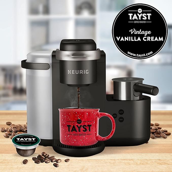 Tayst Coffee Pods, Vanilla Cream Medium Roast, K Cups Compatible with Keurig Coffee Maker, Sustainable Single Serve, Pack of 240