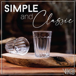 Load image into Gallery viewer, Vikko 1.5 Ounce Shot Glasses, Set of 12 Small Liquor and Spirit Glasses, Durable Tequila Bar Glasses For Alcohol and Espresso Shots (Madelina)