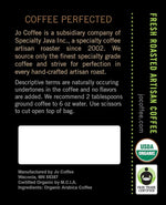 Load image into Gallery viewer, MORNING JO: 2 lb, Organic Breakfast Blend Ground Coffee, Medium Roast, Fair Trade Certified, USDA Certified Organic, NON-GMO, 100% Arabica Coffee, Gluten Free, Gourmet Specialty Coffee by Jo Coffee®