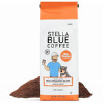 Load image into Gallery viewer, Stella Blue Ground Coffee, Miss Peaches Blend, Medium Roast, Fresh Coffee Ground 100% Arabica, Smooth Balanced Roast with Distinct Flavor Notes, Ethically Sourced Coffee Beans, 12 oz Bag