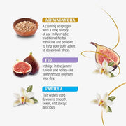 Twinings Superblends Adaptogens Calm with Ashwagandha Fig & Vanilla Flavoured Herbal Tea, Naturally Caffeine-Free, 18 Tea Bags (Pack of 6), Enjoy Hot or Iced, 108 Teabags