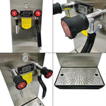 Load image into Gallery viewer, 220V Stainless Steel Commercial Steam Boiling Water Frothing Machine 12L Milk Frother Electric Milk Foam Maker 2000W