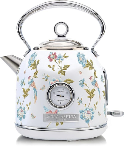 VQ - Laura Ashley 1.7L Dome Kettle - Elveden White