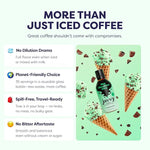 Load image into Gallery viewer, Coffee Concentrate - Limited Release Flavors - Cold Brew Coffee, Perfect for Hot or Iced Instant Coffees, Hot Drinks, Cold Brew Concentrate, 35 Servings - Mint Chocolate Chip