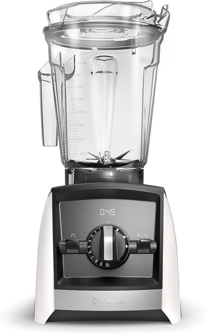 Vitamix A2500 Ascent Series Smart Blender, Professional-Grade, 64 oz. Low-Profile Container, White