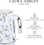 Load image into Gallery viewer, Laura Ashley Stainless Steel Electric Kettle 1.7 Liter - 1500W Rapid Boil Electric Kettles for Boiling Water - Electric Tea Kettles Automatic Shut Off - Overheat &amp; Boil Dry Protection Jug Kettle