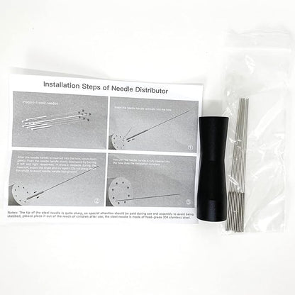 Espresso Coffee Stirrer, Needle Coffee Tamper Distributor Hand Stirrer Tool for Coffee Powder Stirring Distribution Barista WDT Tool Stainless Steel Mini Whisk Espresso Tools