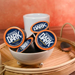 Load image into Gallery viewer, Fresh Roasted Coffee, Seriously Dark Decaf Artisan Blend, Kosher | 96 Pods for K Cup Brewers