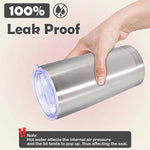 Load image into Gallery viewer, 20oz Tumbler Bulk Stainless Steel Tumbler Cup with Lid Vacuum Insulated Double Wall Travel Mug, Durable Powder Coated Travel Coffee Tumbler Mug for Hot &amp; Cold Drinks, Stainless Steel,12 Pack